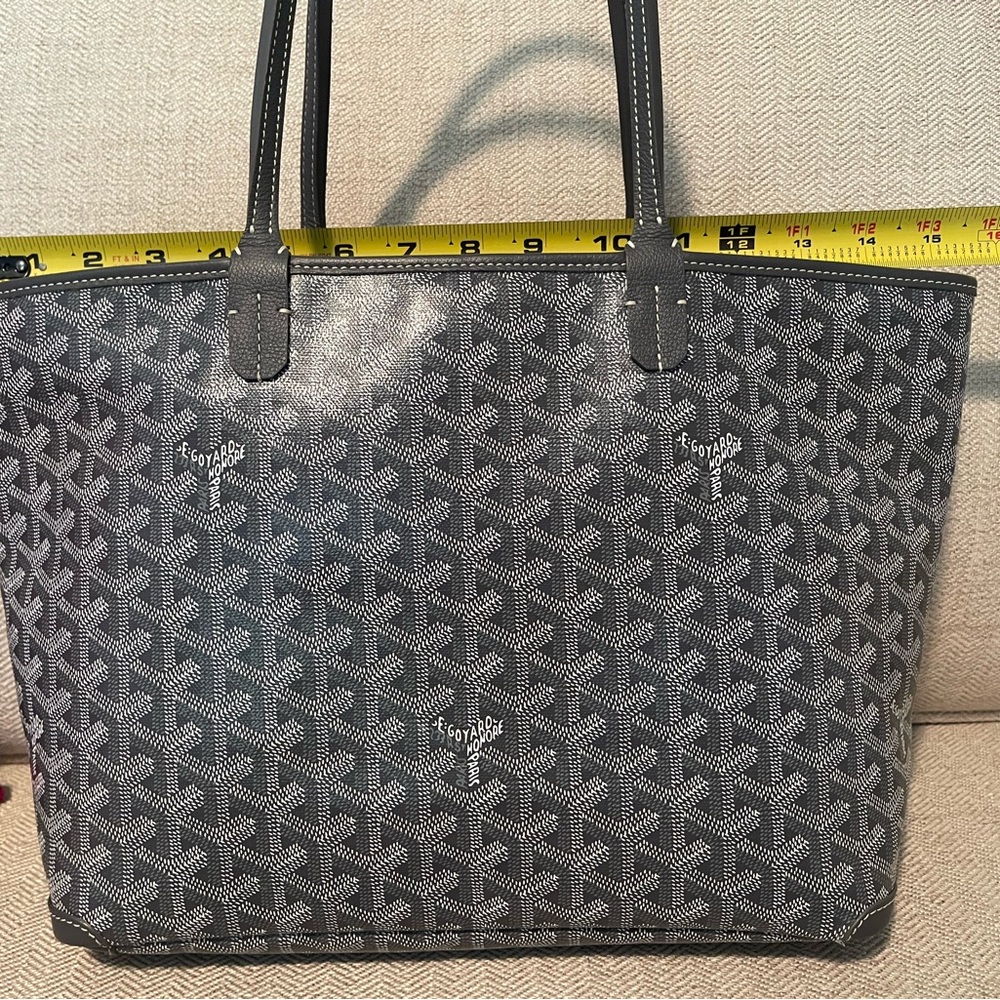 Goyard Artois PM, gris/grey/gray